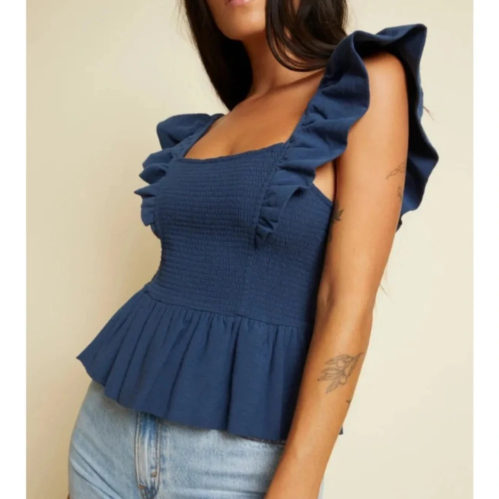 Nation Ltd. Jenny Ruffle Tank